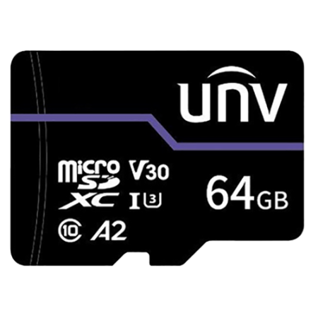 Card memorie 64GB, PURPLE CARD - UNV TF-64G-T UNIVIEW - 1