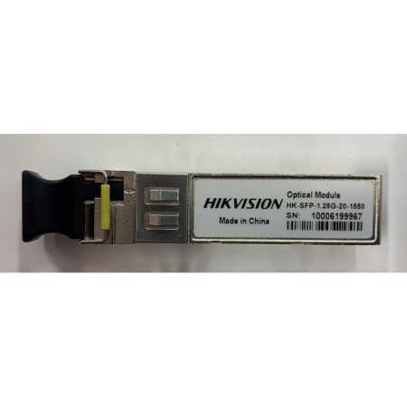 Modul fibra optica Hikvision HK-SFP-1.25G-20-1550 TX1550nm/ 1.25G, RX1310nm/1.25G,LC, single mode and single fiber, 20km,0～70℃, 