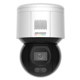 Camera ColorVu, IP, PT, 4 MP, lentila 4mm, WL 30m, Audio, Alarma, PoE, IP66 - HIKVISION DS-2DE3A400BW-DE(F1)(T5) HIKVISION - 1