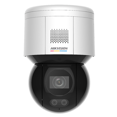 Camera ColorVu, IP, PT, 4 MP, lentila 4mm, WL 30m, Audio, Alarma, PoE, IP66 - HIKVISION DS-2DE3A400BW-DE(F1)(T5) HIKVISION - 1