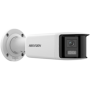 DarkFighter, AcuSense - Camera IP, 4MP, Panoramic view 180Â°, lentila 2.8mm, IR 40m, Audio, Alarma, PoE, IP67 - HIKVISION DS-2CD