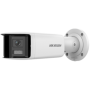 DarkFighter, AcuSense - Camera IP, 4MP, Panoramic view 180Â°, lentila 2.8mm, IR 40m, Audio, Alarma, PoE, IP67 - HIKVISION DS-2CD