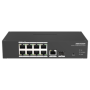 Switch Smart managed 8 porturi PoE, 2 porturi uplink SFP/RJ45 - HIKVISION DS-3T1310P-SI-HS HIKVISION - 1