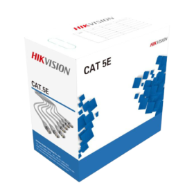 Cablu UTP cat5e 0.45mm, cupru integral, cutie 305 metri - HIKVISION DS-1LN5E-EE HIKVISION - 1