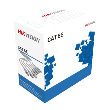 Cablu UTP cat5e 0.45mm, cupru integral, cutie 305 metri - HIKVISION DS-1LN5E-EE HIKVISION - 1