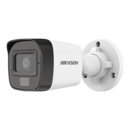 Dual Light - Camera analog 2MP, lentila 2.8mm, IR 30m, WL 20m, TVI/AHD/CVI/CVBS, Mic., IP67 - HIKVISION DS-2CE16D0T-LFS-2.8mm HI