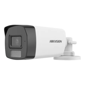 Dual Light - Camera analog 2MP, lentila 2.8mm, IR 40m, WL 40m, TVI/AHD/CVI/CVBS, Mic. - HIKVISION DS-2CE17D0T-LFS-2.8mm HIKVISIO