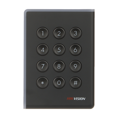 Cititor de proximitate MIFARE 13.56 MHz cu tastatura integrata -HIKVISION DS-K1108AMK HIKVISION - 1