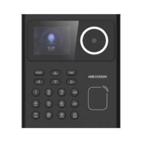 Terminal standalone control acces cu Recunoastere faciala, Card MIFARE si PIN, camera 2MP, ecran LCD color 2.4 inch - HIKVISION 