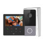 KIT  videointerfon pentru 1 familie, Wi-Fi 2.4Ghz, monitor 4.3 inch - HIKVISION DS-KIS606-P HIKVISION - 1