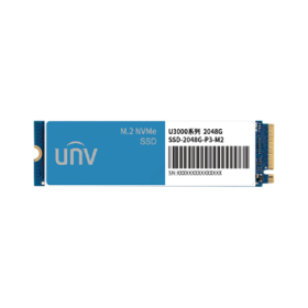 Unitate stocare SSD 2048GB, M.2, PCIe3 NVMe U3000 - UNV SSD-2048G-P3-M2 UNIVIEW - 1