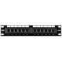 Patch Panel 12 porturi RJ45 UTP 10', Cat6 - TRENDnet TC-P12C6 TRENDnet - 1