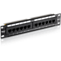 Patch Panel 12 porturi RJ45 UTP 10', Cat6 - TRENDnet TC-P12C6 TRENDnet - 3