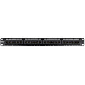 Patch Panel 24 porturi RJ45 UTP, Cat6 - TRENDnet TC-P24C6 TRENDnet - 1