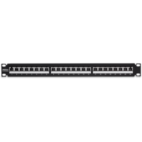 Patch Panel 24 porturi RJ45, Cat6a, Ecranat, 1U - TRENDnet TC-P24C6AS TRENDnet - 1