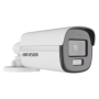 ColorVu, Dual Light - Camera analog 2MP, lentila 2.8mm, IR 40m, WL 40m, TVI/AHD/CVI/CVBS, Mic., IP67 - HIKVISION DS-2CE12DF0T-LF