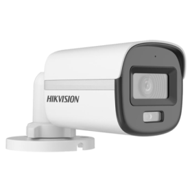 ColorVu, Dual Light -Camera analog 3K, lentila 2.8mm, IR 20m, WL 20m, TVI/AHD/CVI/CVBS, Mic., IP67 - HIKVISION DS-2CE10KF0T-LFS-