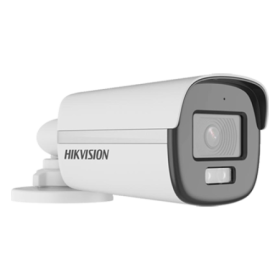 ColorVu, Dual Light -Camera analog 3K, lentila 2.8mm, IR 40m, WL 40m, TVI/AHD/CVI/CVBS, Mic., IP67 - HIKVISION DS-2CE12KF0T-LFS-