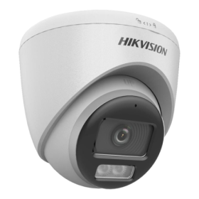 ColorVu, Dual Light -Camera analog 3K, lentila 2.8mm, IR 40m, WL 40m, TVI/AHD/CVI/CVBS, Mic., IP67 - HIKVISION DS-2CE72KF0T-LFS-