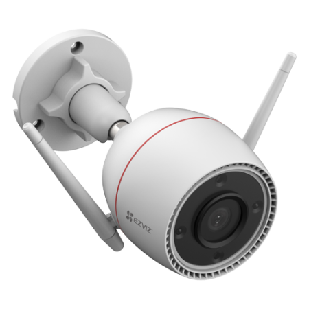 Camera IP EZVIZ de exterior, WI-Fi, rezolutie 2K+, Audio bidirectional, distanta IR 30 metri, imagini color 24/7 CS-H3c-2K+ EZVI