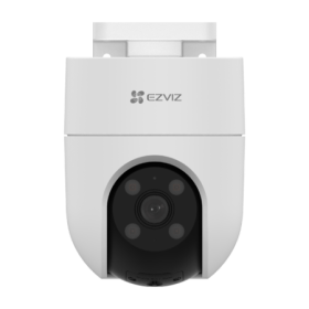 Camera IP EZVIZ de exterior, WI-Fi, Pan&Tilt, rezolutie 2K+, Audio bidirectional, distanta IR 30 metri, imagini color 24/7 CS-H8