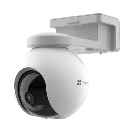 Camera IP Wireless EZVIZ de exterior cu baterie 10.400 mAh, Pan&Tilt, rezolutie 2K+, Audio bidirectional, stocare eMMC 32GB CS-H