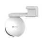 Camera IP Wireless EZVIZ de exterior cu baterie 10.400 mAh, Pan&Tilt, rezolutie 2K+, Audio bidirectional, stocare eMMC 32GB CS-H