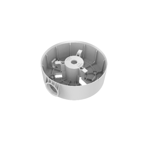 Hikvision Junction box DS-1280ZJ-PT3, Hik White, Φ120 x 40mm, Plastic ,104g HIKVISION - 1