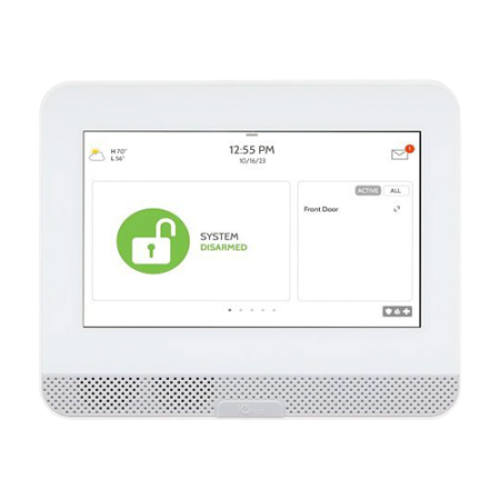 Centrala efractie wireless IQ4 Hub, PowerG, touch screen, capabilitate SmartHome - DSC IQPH063 DSC - 1