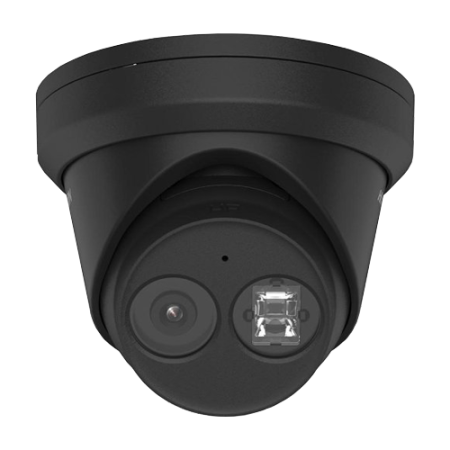 AcuSense - Camera IP 4MP, lentila 2.8mm, IR 30m, Mic. PoE, neagra - HIKVISION DS-2CD2343G2-IU-2.8mm-BLACK HIKVISION - 1