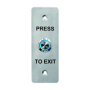 Buton de iesire, montaj ingropat, inox, LED, NO-NC-COM, IP65, 115 x 40 mm CSB-408LW CSAccess - 1