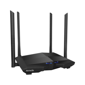 Router WiFi 5, DualBand 2.4/5GHz, 300+867Mbps, 4x6dBi, 4 porturi Gigabit - TENDA TND-AC10-V30 TENDA - 1