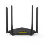 Router WiFi 5, DualBand 2.4/5GHz, 300+867Mbps, 4x6dBi, 4 porturi Gigabit - TENDA TND-AC10-V30 TENDA - 4