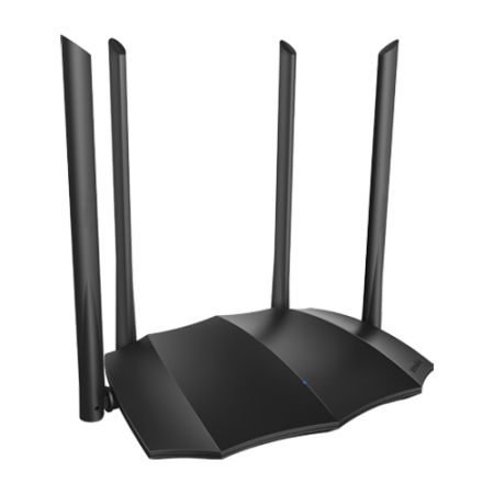 Router WiFi 5 (802.11ac) DualBand 2.4/5GHz, 300+867Mbps, 4x6dBi, 4 porturi Gigabit - TENDA TND-AC8 TENDA - 1