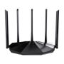 Router Wi-Fi 6, DualBand 2.4Ghz/5GHz, 300+1201Mbps, 5x6dBi, 4 porturi Gigabit - TENDA TND-RX2-PRO TENDA - 2