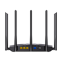 Router Wi-Fi 6, DualBand 2.4Ghz/5GHz, 300+1201Mbps, 5x6dBi, 4 porturi Gigabit - TENDA TND-RX2-PRO TENDA - 4