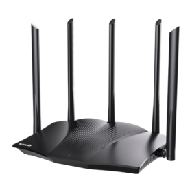 Router Wi-Fi 6, DaulBand2.4/5GHz, 574+2402 Mbps, 5x6dBi, 4 x Gigabit  - TENDA TND-TX12-PRO-V20 TENDA - 1