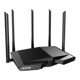 Router Wi-Fi 6e, AX5700 TriBand 2.4/5GHz/6GHz, 861+2402+2402 Mbps, 5x6dBi, 4 x Gigabit - TENDA TND-RX27-PRO TENDA - 1