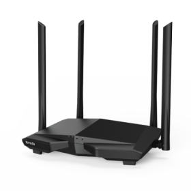 Router Wi-Fi 5, DualBand 2.4/5GHz 300+867Mbps, 4x6dBi, 4x 10/100 Mbps - TENDA TND-AC6-V50 TENDA - 1