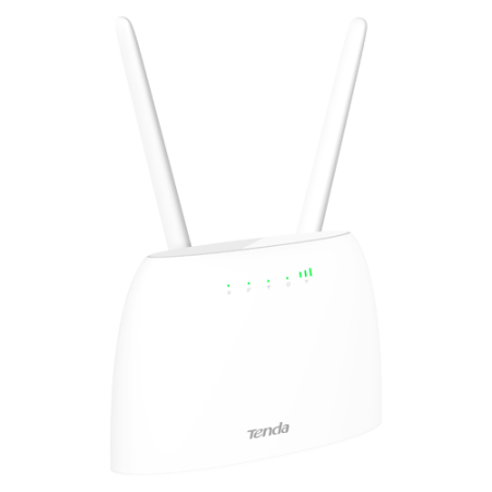 Router LTE 4G Wireless 2 x 10/100 Mbps, SIM, 802.11 b/g/n 2.4Ghz, 300Mbps - TENDA TND-4G06C TENDA - 1