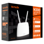 Router LTE 4G Wireless 2 x 10/100 Mbps, SIM, 802.11 b/g/n 2.4Ghz, 300Mbps - TENDA TND-4G06C TENDA - 4