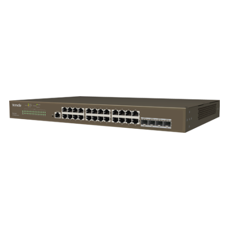 Switch 24 porturi Gigabit, 4 porturi SFP Gigabit, Management - TENDA TND-TEG5328F TENDA - 1