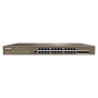 Switch 24 porturi PoE Gigabit, 1 port consola, 4 port SFP Gigabit, management - TENDA TND-TEG5328P-24-410W TENDA - 2