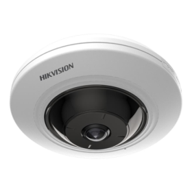 Smart Event, Fish Eye - Camera IP, 5MP, lentila 1.05mm, IR8m, Mic., Alarm, PoE - HIKVISION DS-2CD2955G0-ISU-1.05mm HIKVISION - 1