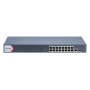 Switch 16 porturi PoE Gigabit, 1 porturi RJ45 Gigabit, 1 port SFP Gigabit, Smart Management - HIKVISION DS-3E1518P-EI HIKVISION 