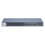 Switch 16 porturi PoE Gigabit, 1 porturi RJ45 Gigabit, 1 port SFP Gigabit, Smart Management - HIKVISION DS-3E1518P-EI-M HIKVISIO