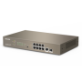 Switch 8 porturi PoE Gigabit, 1 port consola, 1 port SFP Gigabit, management - TENDA TND-TEG5310P-8-150W TENDA - 2