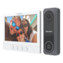 Kit videointerfon analogic, ecran 7', conectare 4 fire pentru 1 familie, IR - HIKVISION DS-KIS212 HIKVISION - 2