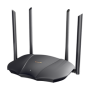 Router Wi-Fi 6, DualBand 2.4Ghz/5GHz, 574+2402Mbps, 4x6dBi, 3 porturi Gigabit - TENDA TND-TX12 TENDA - 1