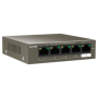 Switch 4 porturi Gigabit PoE, 1 port Uplink Gigabit - Tenda TND-TEG1105P-4-63W TENDA - 2